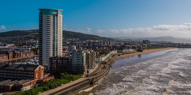 Turkish Airlines Swansea office in Wales